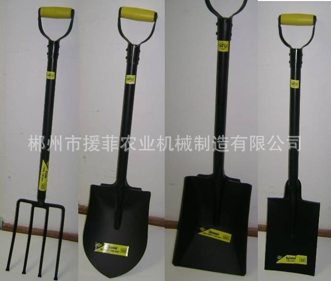 南非四款连体锹叉，赞比亚津巴布韦连体铁锹，铁耙，铁叉，钢镐