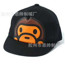 青岛市厂家直销全棉1612沙卡材质四季可带刺绣棒球帽