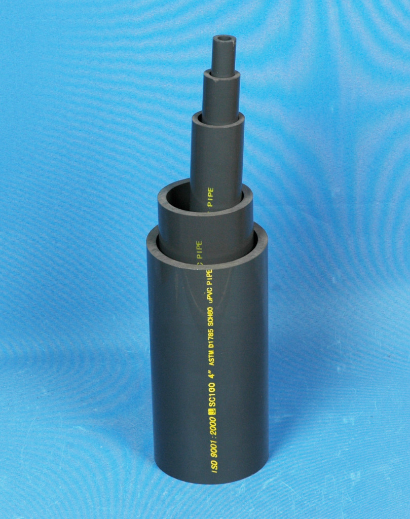 PVC管批发厂家  锚牌UPVC美标（SCH80)管/UPVC管道