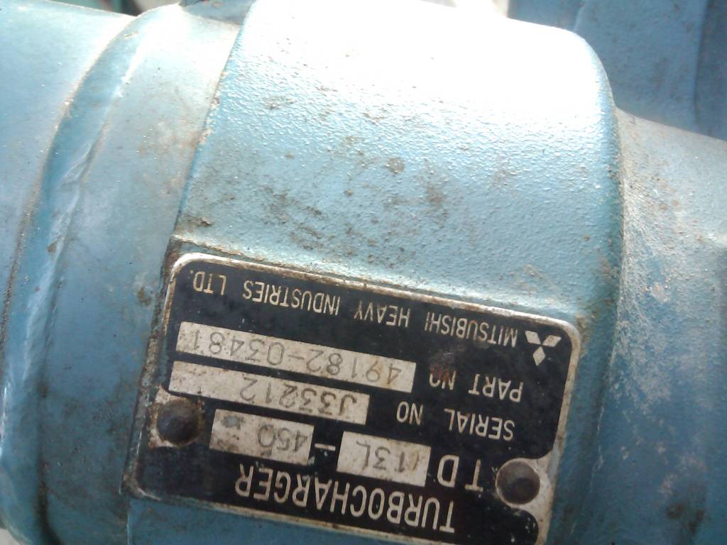 供应二手三菱柴油发动机J33212增压器49182-03481