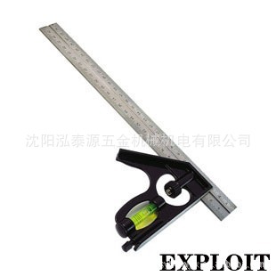 Exploit/开拓 300mm组合角尺 角尺 刻度尺 直尺 多用角尺 031401