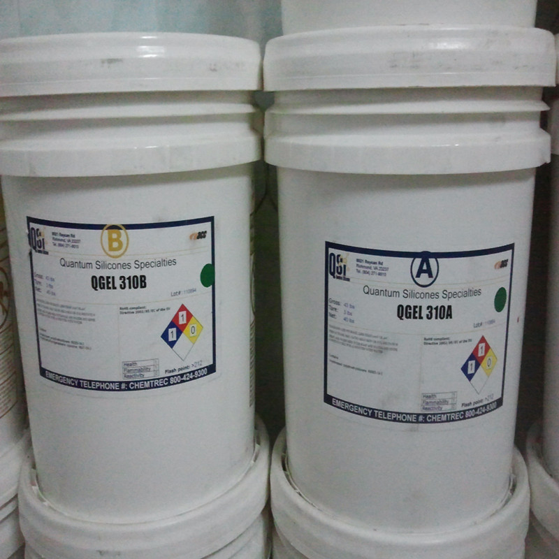 昆腾Qgel300ADSL分离器保护硅凝胶 有机硅灌封胶 透明硅凝胶