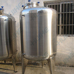 300L立式贮罐 不锈钢贮罐 储罐 无菌贮罐 单层贮罐