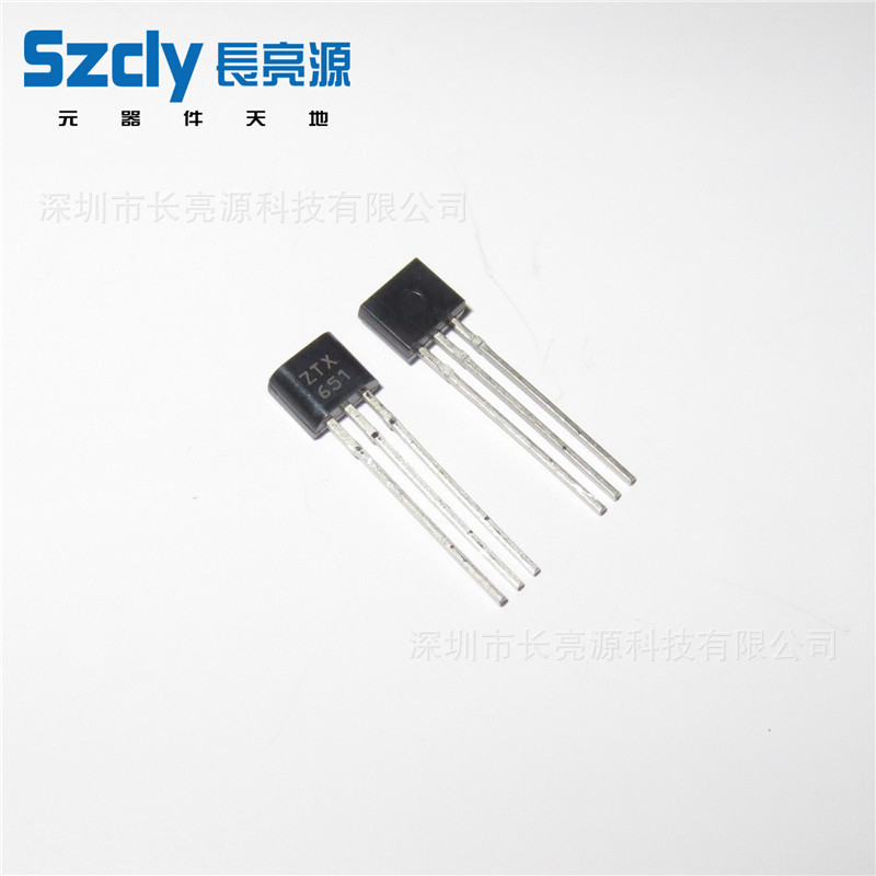 晶体管NPN高电流 ZTX651 TO-92 ZETEX（捷特科）ZTX651STZ