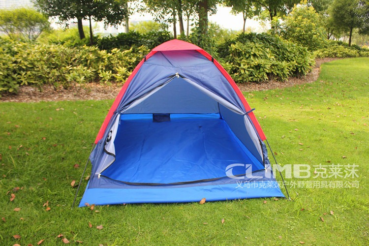 Kleiner outdoor camping tent couple leisure tent tourist tent double single-layer gift tent