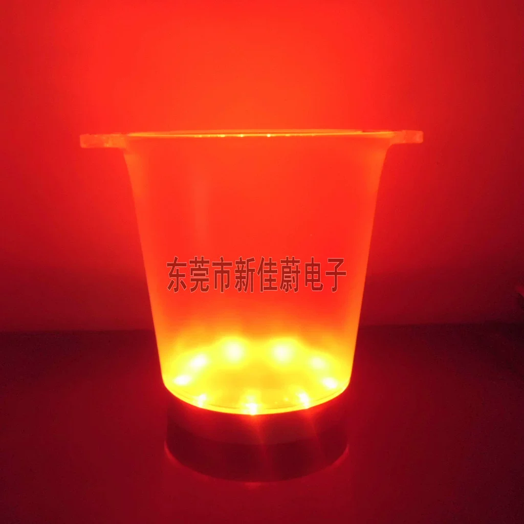 Поставка светодиодных светящихся ведро льда красочные светящиеся ведро льда бар светящиеся принадлежности