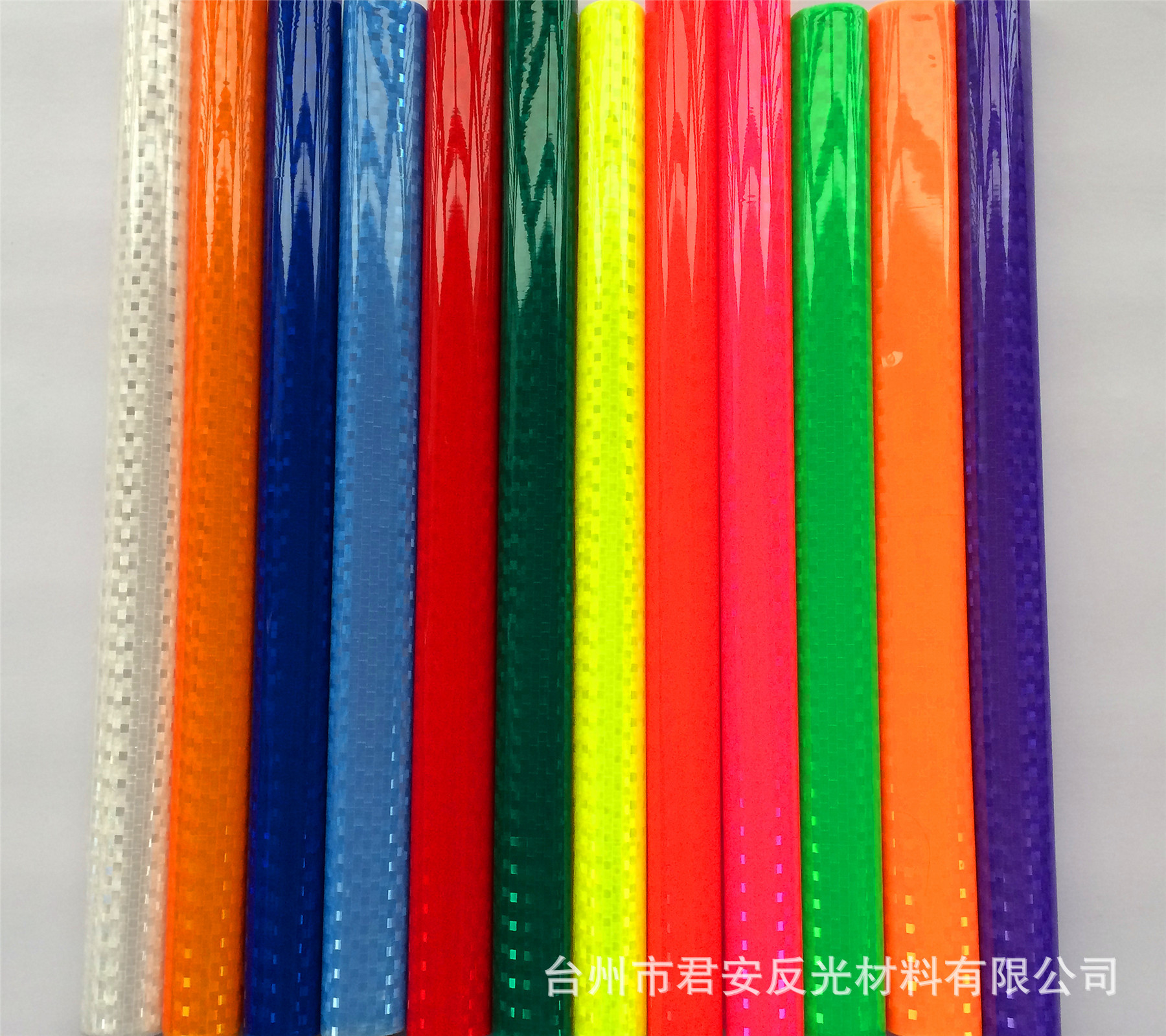 厂家直销 耐寒 欧标 PVC反光晶格片/反光小方格/反光片/反光材料