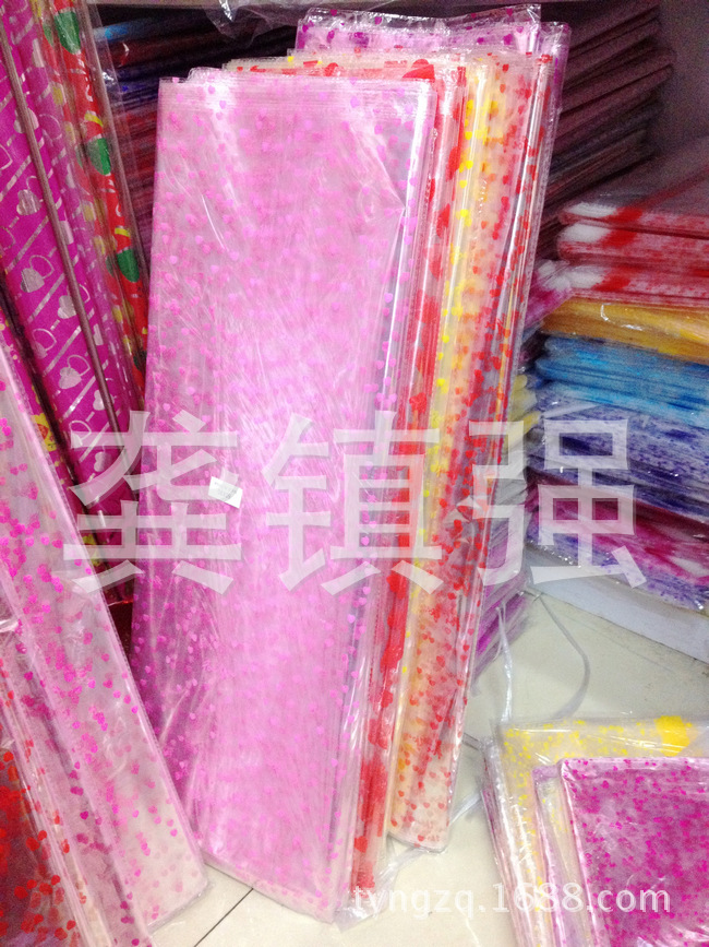 Supply wholesale transparent Peach a doll Packaging bag Gift Wrapping Plush Doll Packaging bag 60*75