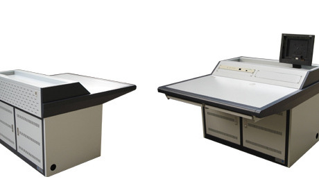 新款监控操作台  控制台厂家 2位平台可全国发货 白色