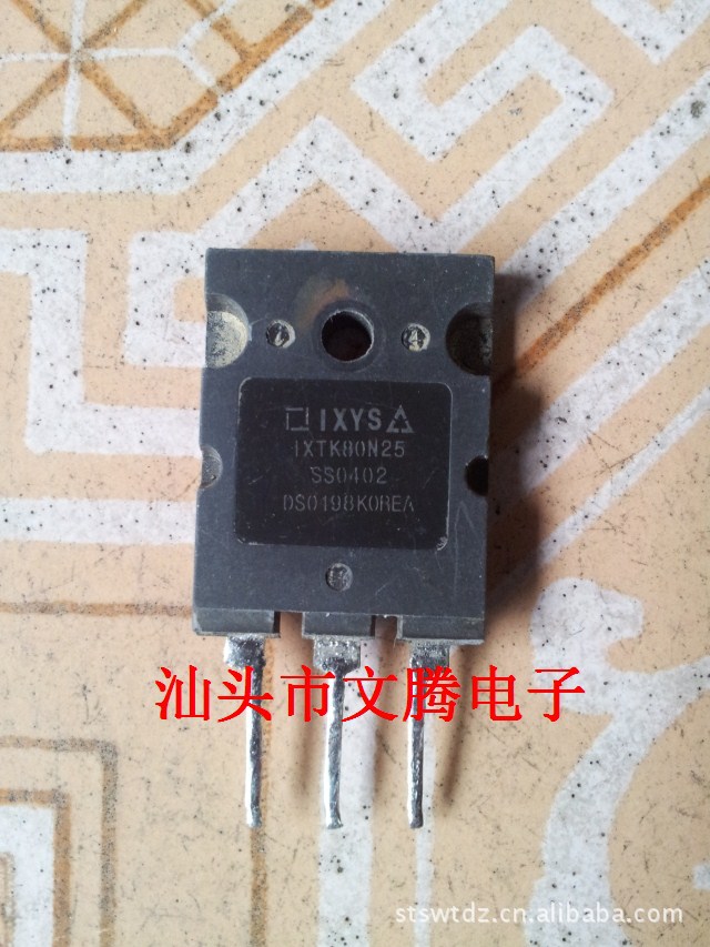 批发TO-3PL拆机原字IXTK80N25场效应管 质量保证
