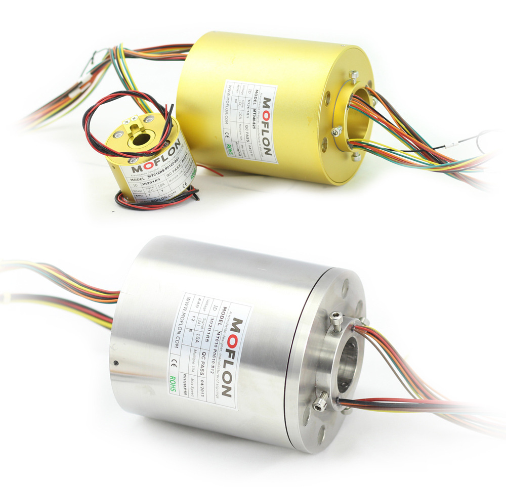 通孔式滑环 导电滑环 内径12.7MM 外径35MM 电滑环 山东厂家