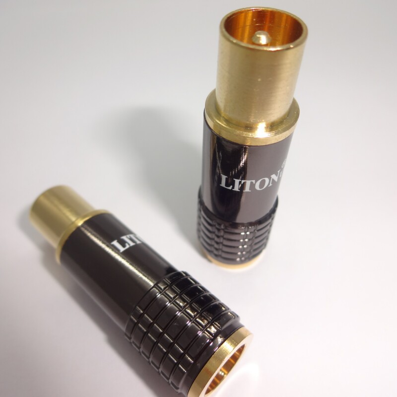 高档音视频接头 天线公头