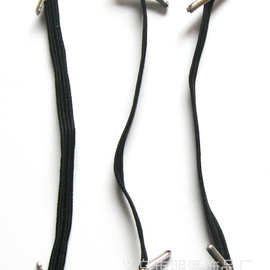供应松紧绳卡扣，卡头皮筋挂绳， 3.5MM宽，文件夹挂绳，眼罩绳