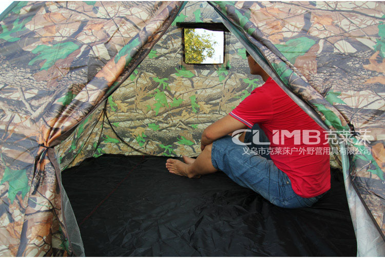 Hot Selling China, Japan and South Korea Automatic Steel Wire Tent Multi-person Outdoor Camouflage Tent One-step Lazy Tent
