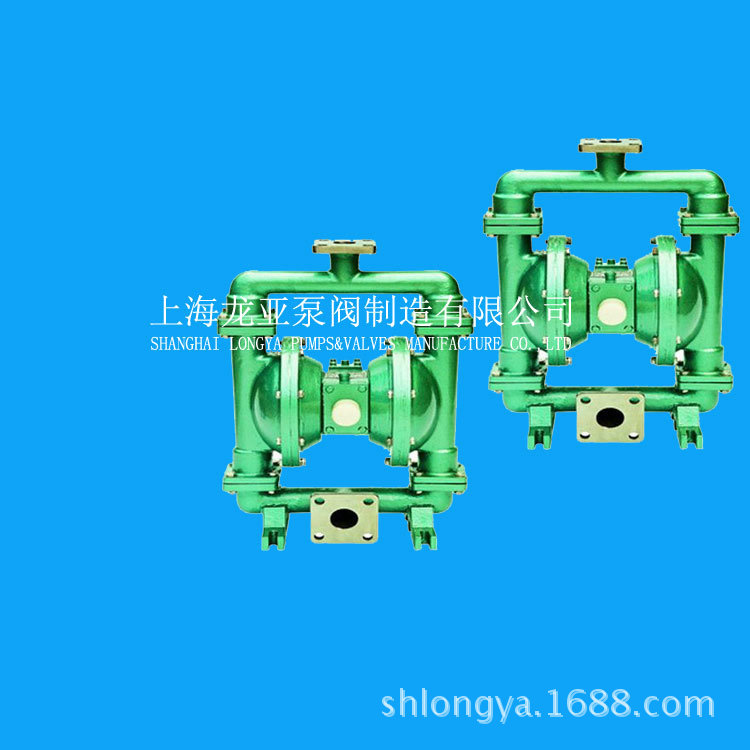上海廉价销售龙亚隔膜泵气动泵.纸浆泵.油泵