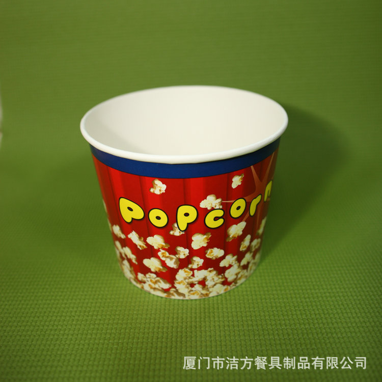 85盎司 厂家直销 食品级双淋膜 爆米花桶 一次性纸桶 一次性纸杯