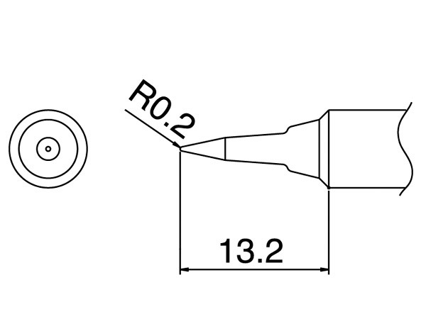 日本原装白光   T18-SB 烙铁咀 烙铁头 烙铁嘴 用于FX-888