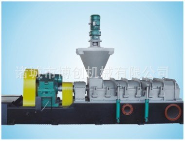 雙螺桿多功能機械製漿機