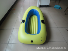 广东东莞格萨6P环保无毒 PVC充气单人船   三气室安全充气船