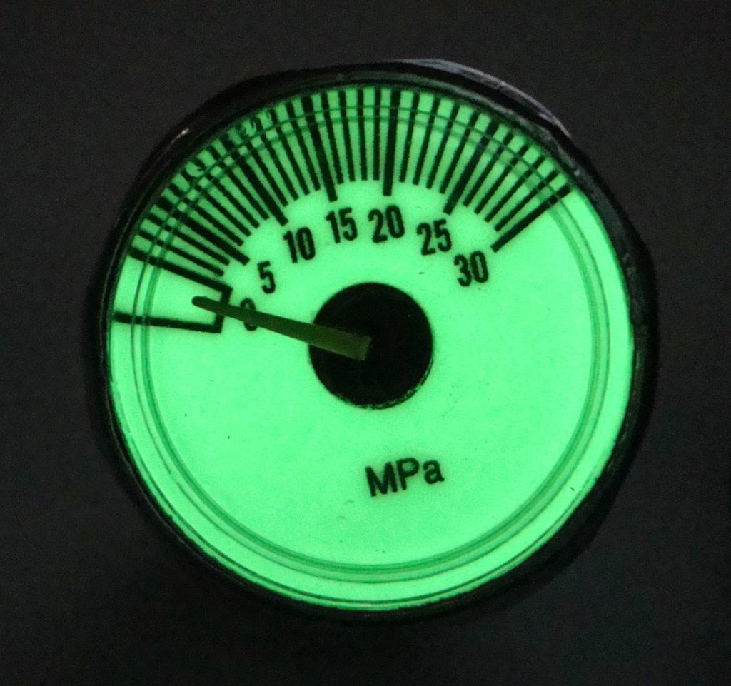 30MPA  夜光  压力表