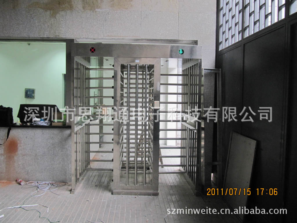 Prison cross human decency passageway Scenic spot Park Rotary gate Shenzhen factory Direct selling