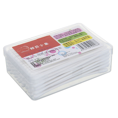 邦贝小象厂家直销BH6012棉签（细90只）母婴儿童用品批发|ms