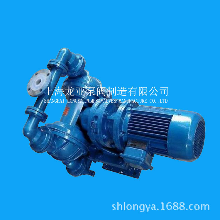 DBY-15型201不锈钢电动隔膜泵+氯丁隔膜片(图)-上海龙亚泵阀生产