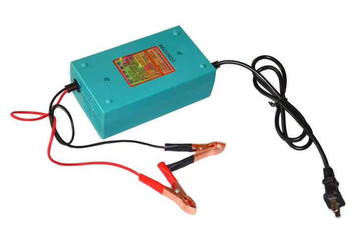 12V智能充电器/充12伏电瓶,快速修复智能充电机逆变器专用充电器