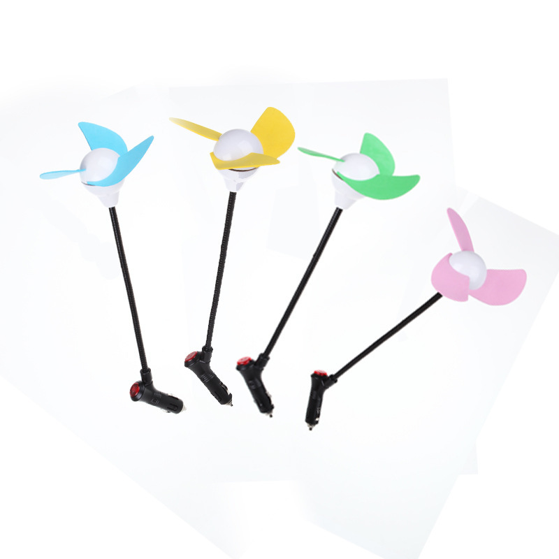 车载汽车风扇 12V 汽车点烟器风扇 汽车散执小风扇 汽车迷你风扇