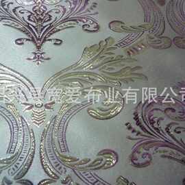 柯桥厂家直销墙布酒店客厅电视背景提花面料布置供应批发简约复合