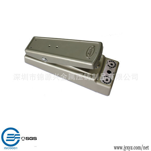 吉他脚踏效果器 调音器 铝外壳 铝合金压铸件 喷油 丝印加工制造