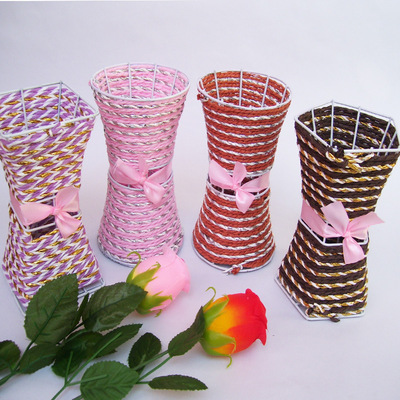 Manufactor Direct selling The flowers Rattan flower arrangement Straw cut Bamboo flower