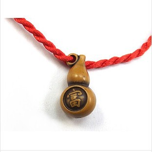 woven red rope bracelet