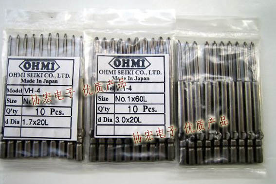 日本近江机电OHMI VH-4 VH-5 PHILLIPS BITS 耐磨十字批头