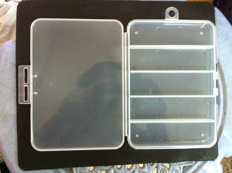 Alta calidad 5-rejilla caja de plástico caja de cebo de pescado 5-rejilla caja de plástico PP caja de embalaje caja de PP