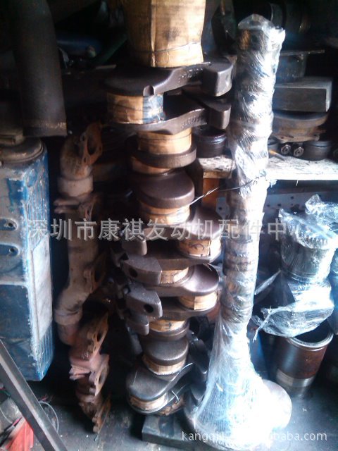 供应奔驰OM457电喷发动机曲轴拆车件