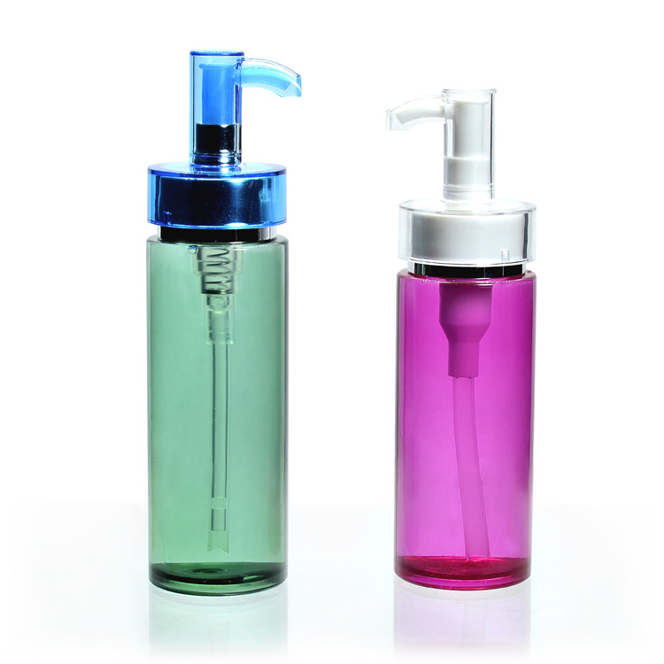 厂供包材 120/150ml厚壁pet瓶 按压乳液瓶保湿水乳洁面卸妆水瓶