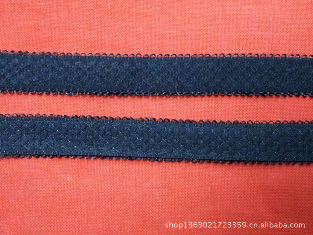 内衣肩带 1.5cm花边方格暗纹肩带 W837 文胸肩带批发供应