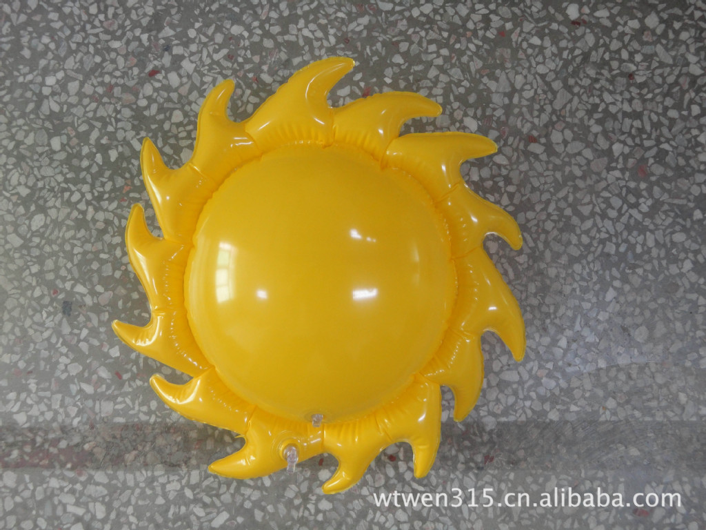 格萨订做批发销售PVC充气风火轮 充气飞碟 充气飞盘可加印LOGO