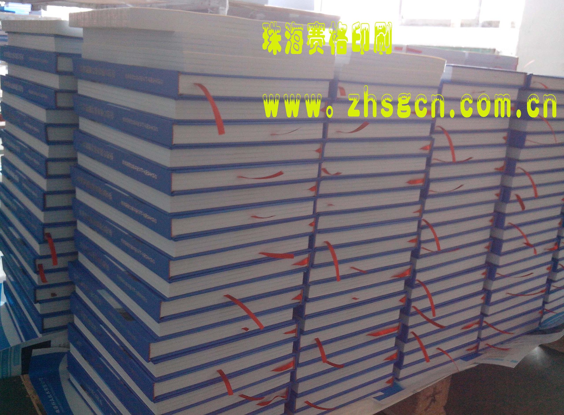 【小批量定做】珠海赛格印刷 公司周年志 精装书