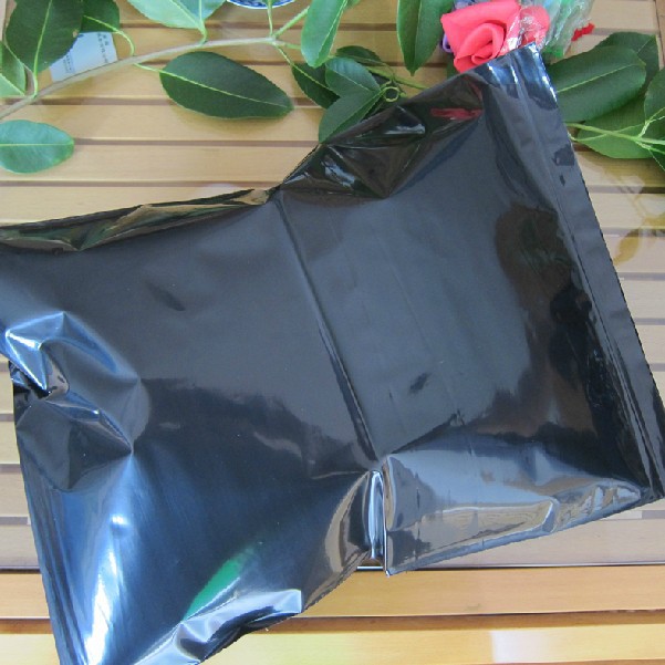 PE33*45*16丝 大黑色不透光厚自封袋 集装袋 防光袋1个价