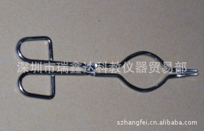 坩埚钳25CM 镀镍坩埚夹 深圳实验耗材