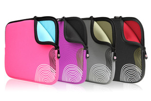 kinmac zebra pattern 10-inch 12-inch 13-inch 14-inch 15-inch shockproof thickened notebook liner bag