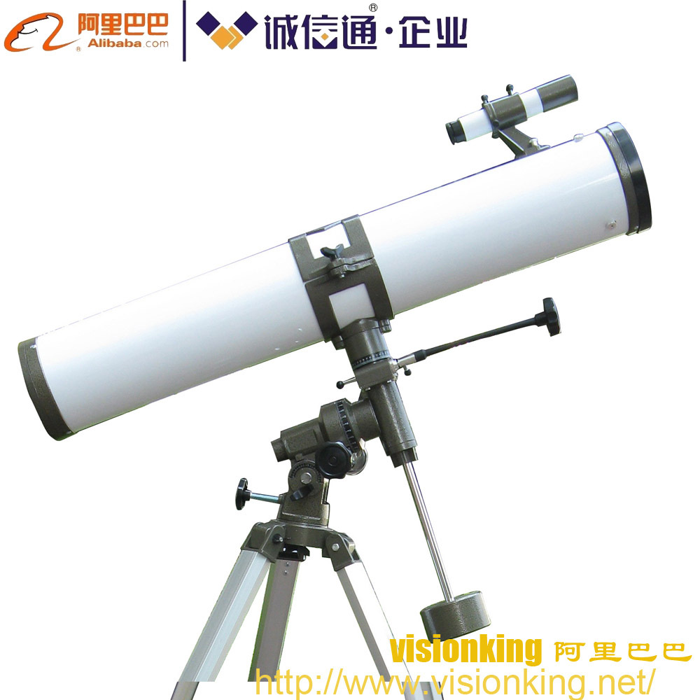 金属镜体 地上巨无霸 114900赤道仪 天文望远镜