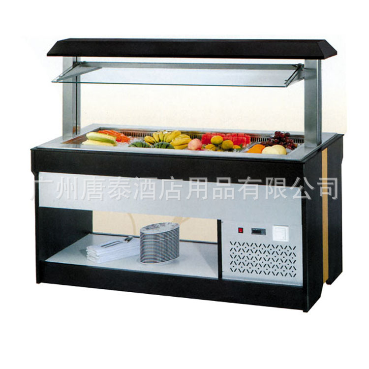 供应唐泰TONTILE自助餐用品M-H1570FL4T开放式双面沙拉台