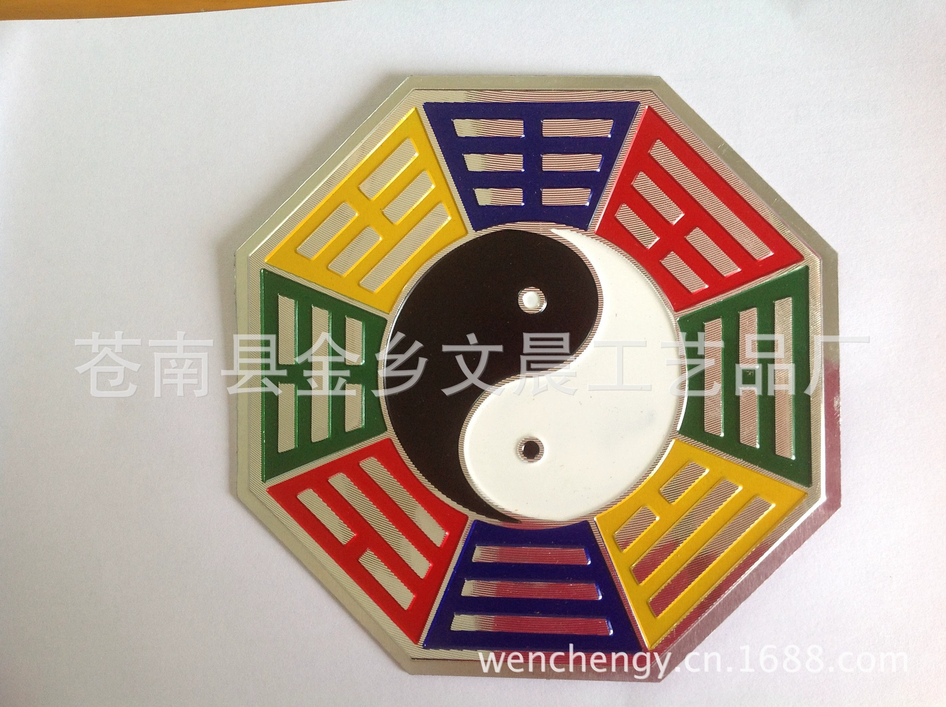 Для высококачественных металлических изделий трехмерный алюминиевый талисман сплетен фэн-шуй