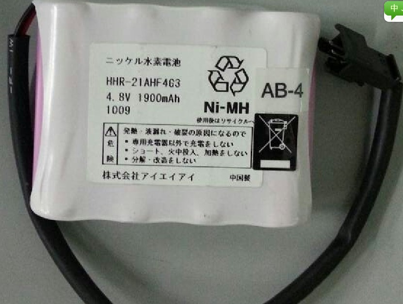 IAI控制器专用电池AB-4 HHR-21AHF4G3  4.8V