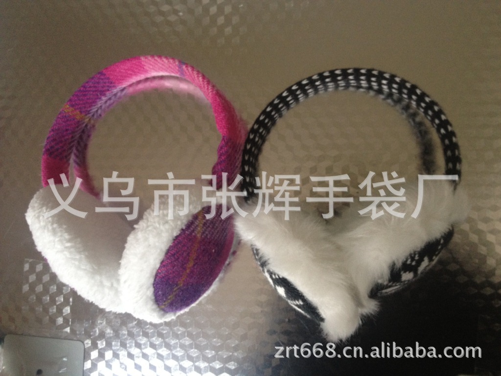 厂家供应新款保暖耳套、2012新款保暖耳罩、针织提花耳套(图)