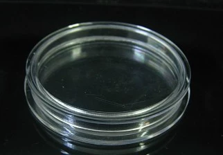 Внутренний диаметр 25 мм, плоская I-образная коробка для монет, пластиковая круглая коробка, круглая пластиковая коробка PS, производитель коробки для монет зодиака