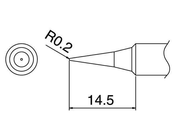 日本原装白光   T18-I  烙铁咀 烙铁头 烙铁嘴 用于FX-888